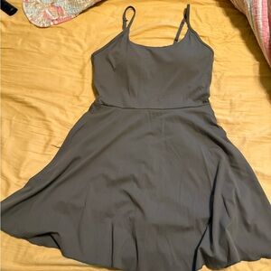 HALARA SoftlyZero Plush 2 in 1 Pocket Mini Slip Dance Active Dress NWOT